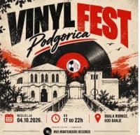 Vinyl Fest danas na obali Ribnice