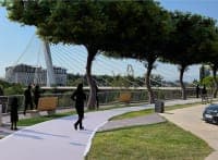 Planirano šetalište desnom obalom Morače, od Vezirovog mosta do Milenijuma