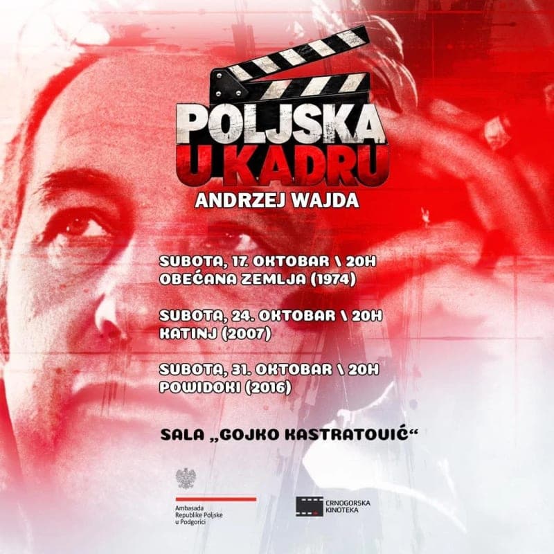 „Poljska u kadru“: Tri filma Andrzeja Wajde u Crnogorskoj kinoteci