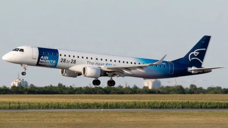 Air Montenegro uvodi tri nove linije iz Podgorice: Poznate i cijene povratnih karata