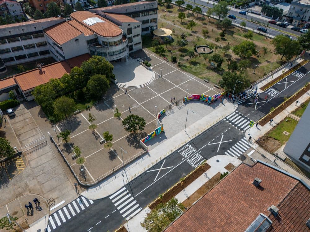 Završena rekonstrukcija dijela Ulice Cara Lazara kod OŠ „Pavle Rovinski“
