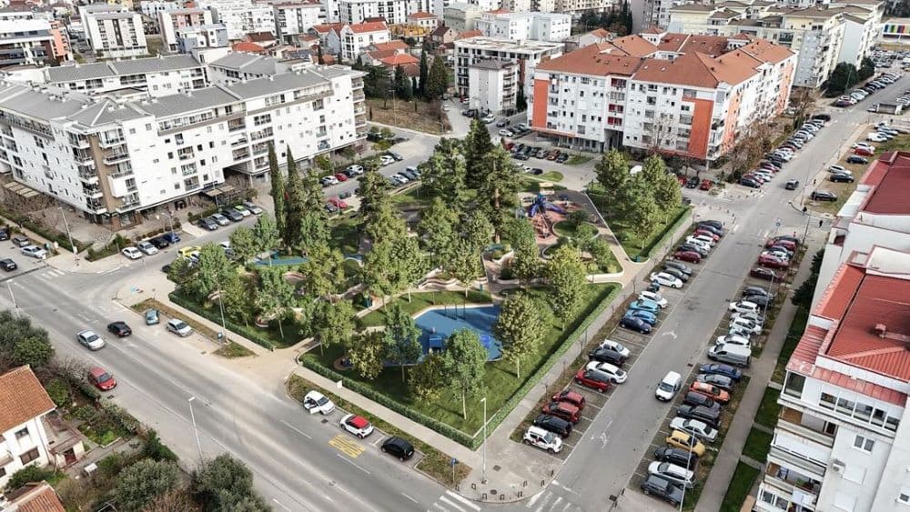 Počela izgradnja senior parka u Bloku 9: Prostiraće se na oko 3.000 kvadrata