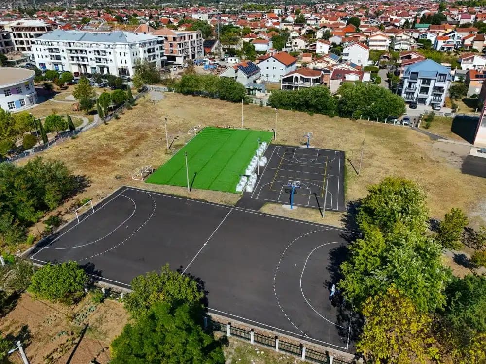 Obnovljeni sportski tereni OŠ „Branko Božović“ u Zagoriču
