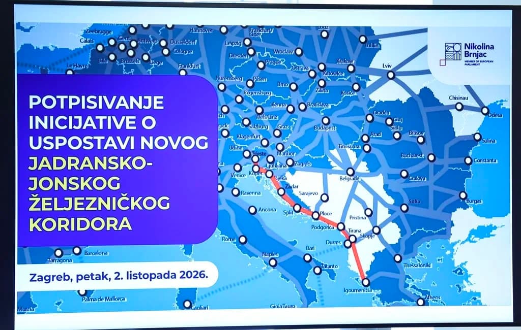 Vozom od Trsta do Grčke preko Bara: Pokrenuta inicijativa za novi željeznički koridor