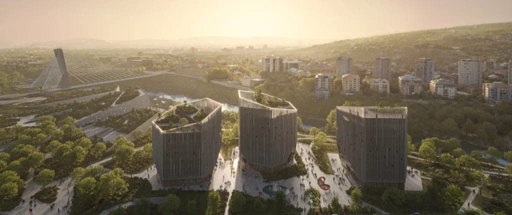 Ovako će izgledati prostor bivše kasarne Morača: Tri kule, trg i šetalište - slika 1