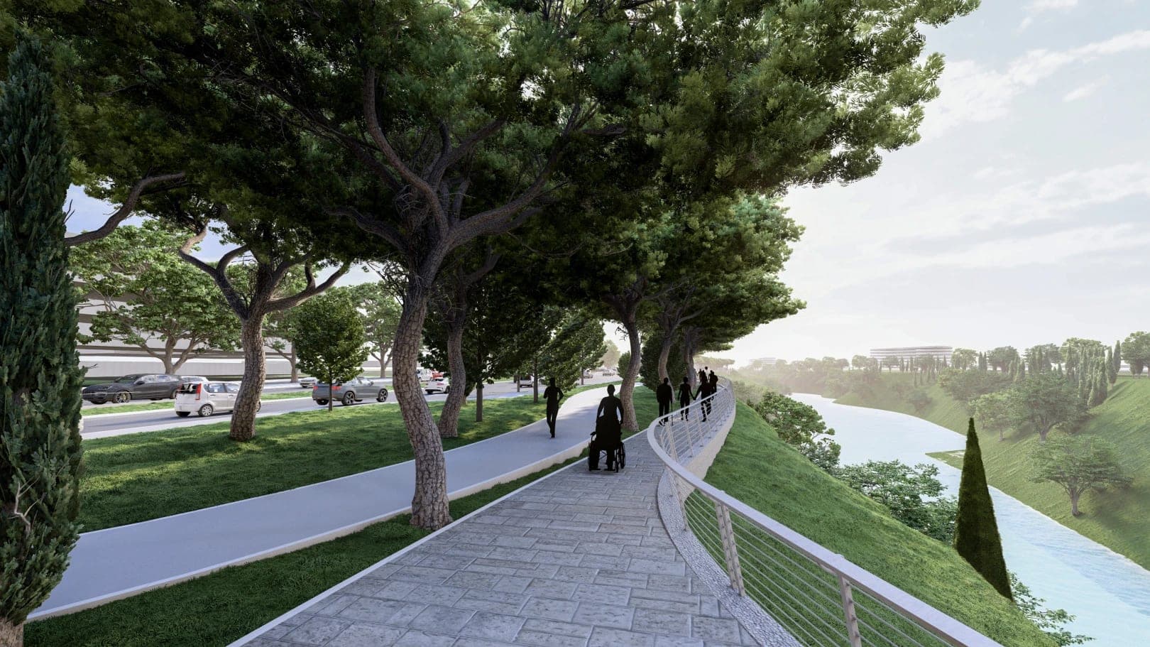 Planirano šetalište desnom obalom Morače, od Vezirovog mosta do Milenijuma - slika 2