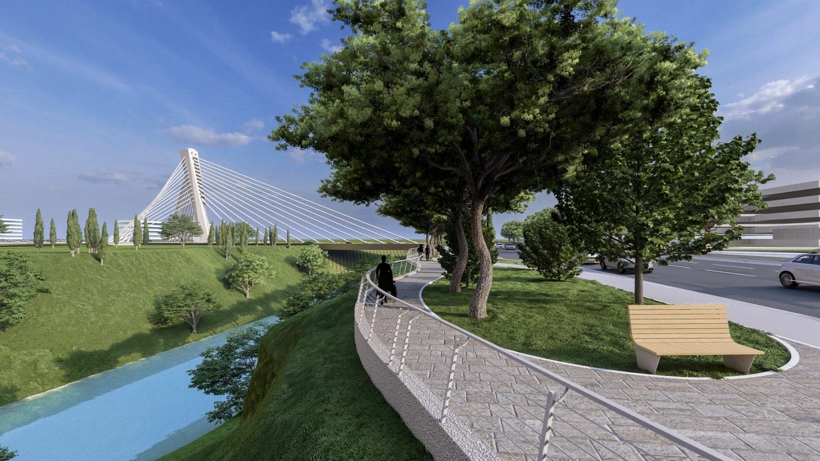 Planirano šetalište desnom obalom Morače, od Vezirovog mosta do Milenijuma - slika 3
